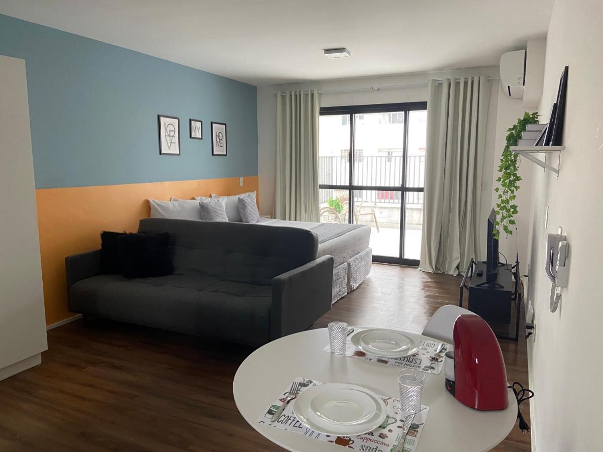 Apartment 360 Suites Aurora Republica - Mobiliados Sao Paulo